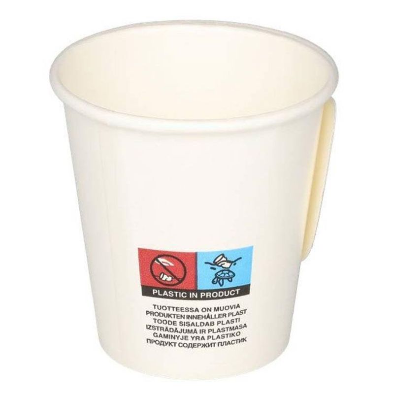 Pappbeger - Pappkrus med hank 20cl - 1000 stk. eske