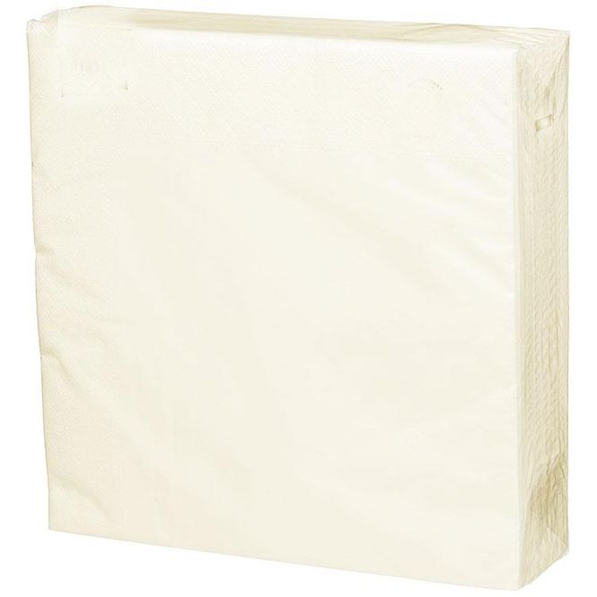 Hovedbilde Serviett dunilin 40cm vanilje 45stk duni