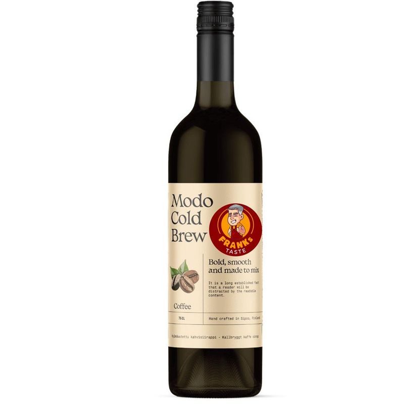 FRANKs TASTE - Cold Brew Coffee 0,75 Liter