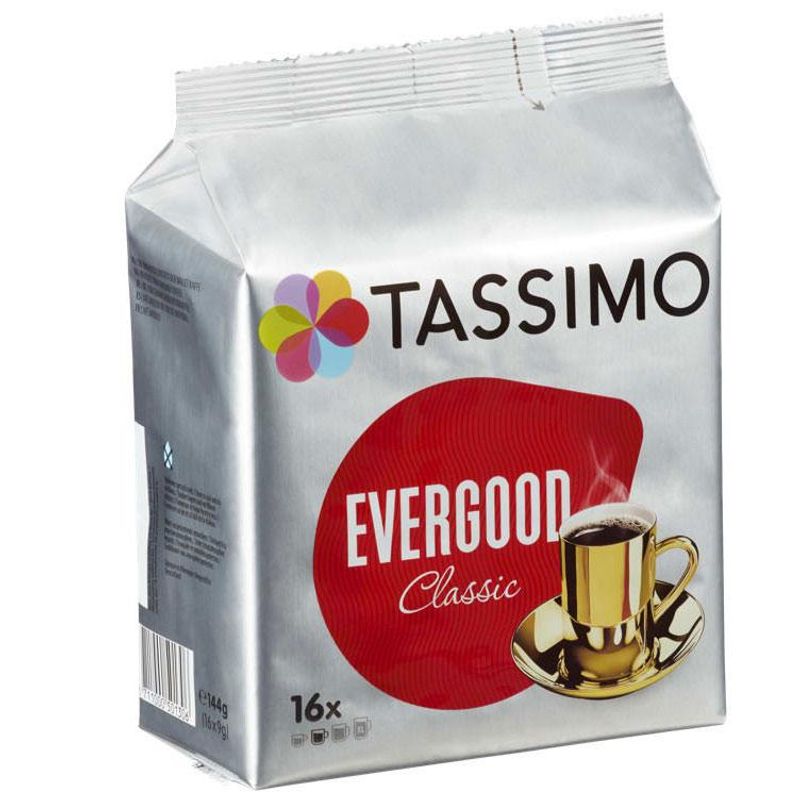 Tassimo evergood classic 80 kapsler (5poser x 16stk.)