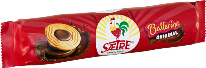 BALLERINA KJEKS ORIGINAL 205G SÆTRE 24 pakker