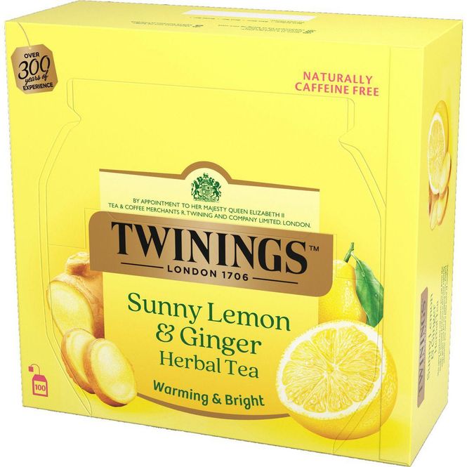 Hovedbilde Infuso ginger&lemon 100pos twinings (Sunny Lemon & Ginger)