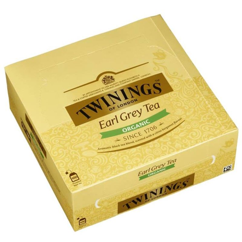 Earl grey tea økologisk 100pos twinings