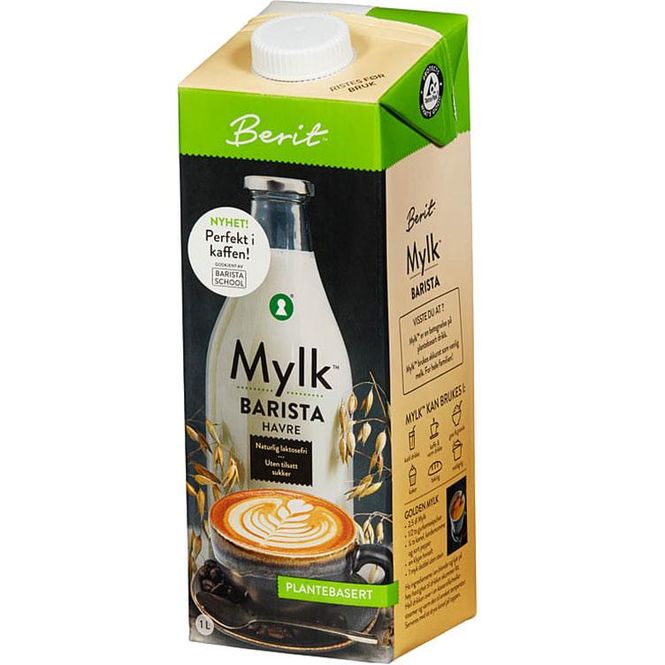 Hovedbilde Mylk Barista 1L Berit 6 x 1 liter
