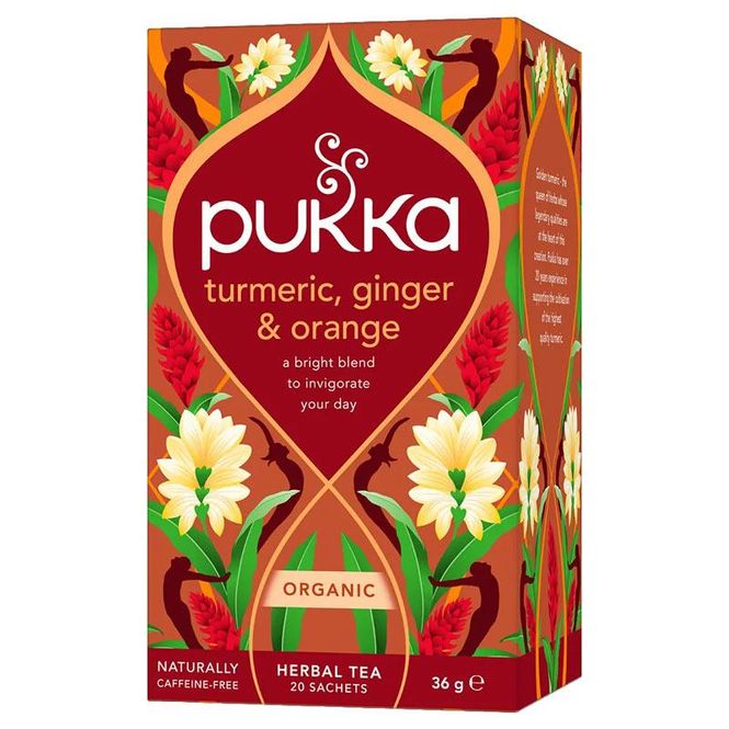 Hovedbilde TURMERIC ACTIVE TE PUKKA 4 pakker a 20 poser