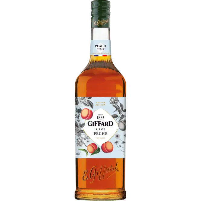 Hovedbilde Giffard Peach sirup 1L