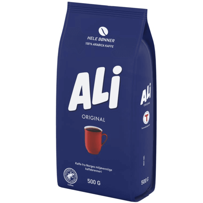 Hovedbilde Ali Original Hele Bønner 500g