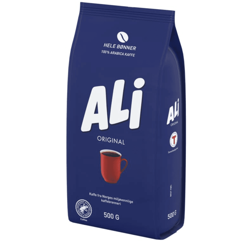 Ali Original Hele Bønner 500g