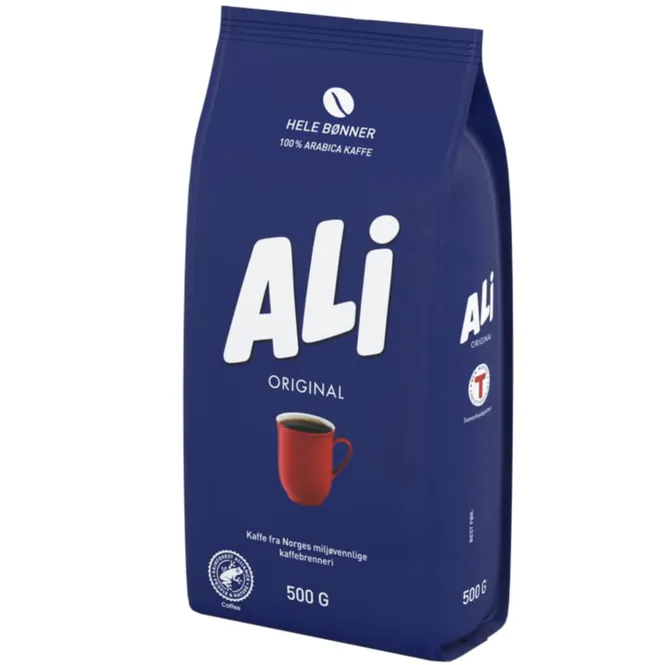 Hovedbilde Ali Original Hele Bønner 500g