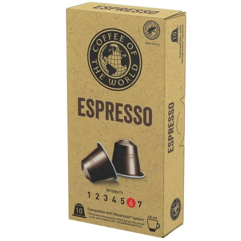 Cotw espresso kapsel 100 stk