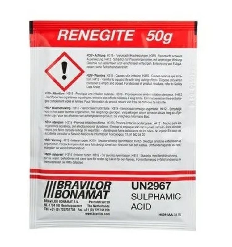 Bonamat Renegite avkalkingsmiddel 4x15 poser per kartong (50gram
