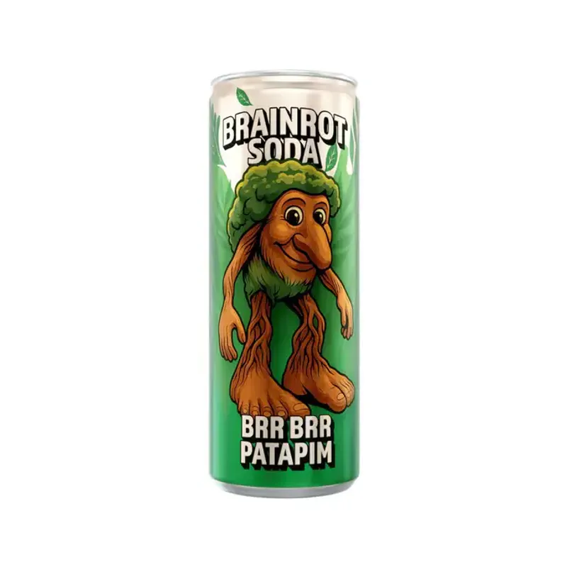 BRAINROT SODA BRR BRR PATAPIM 250ml (OUTLET) (Best før: )