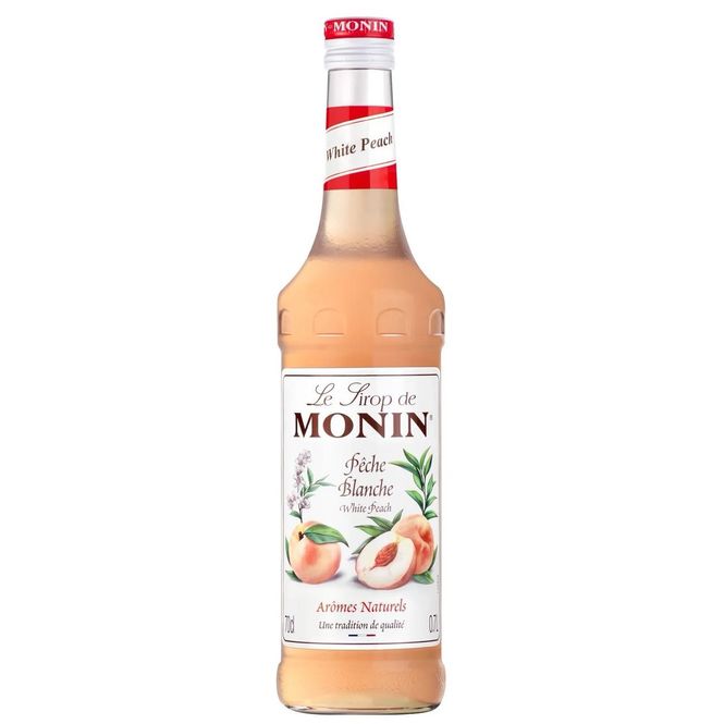 Hovedbilde Monin White Peach Syrup 70 cl