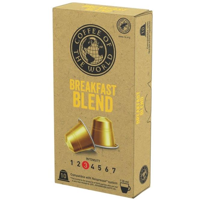 Hovedbilde Cotw breakfast blend kapsel 100 stk