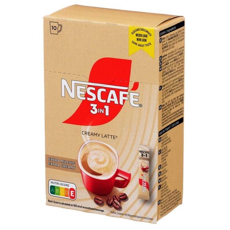 Nescafé 3In1 Creamy Latte 150g Nestle 8 esker