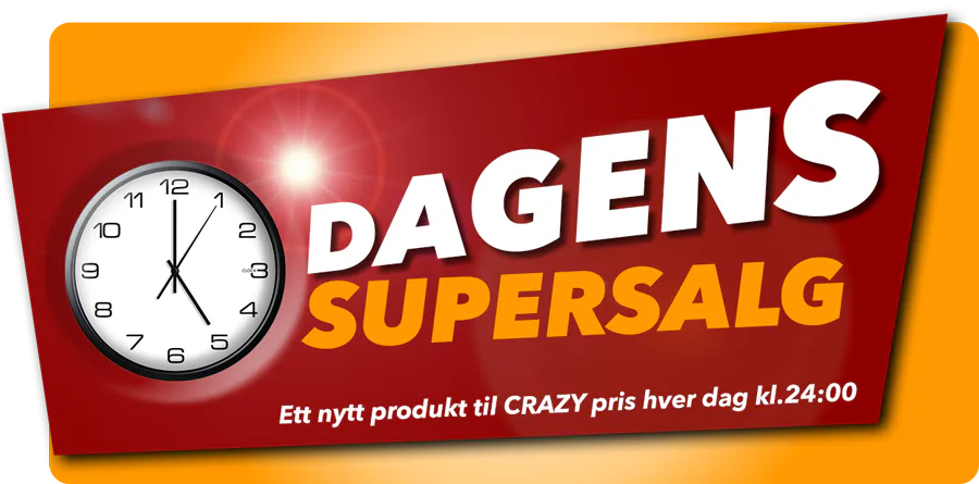 Timessalg - Ett nytt produkt på tilbud hver dag.