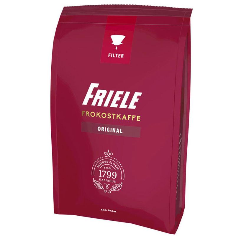 Friele frokost filtermalt 500g x 12 poser